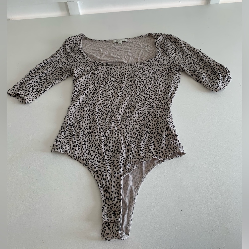 Leopard Print Bodysuit
